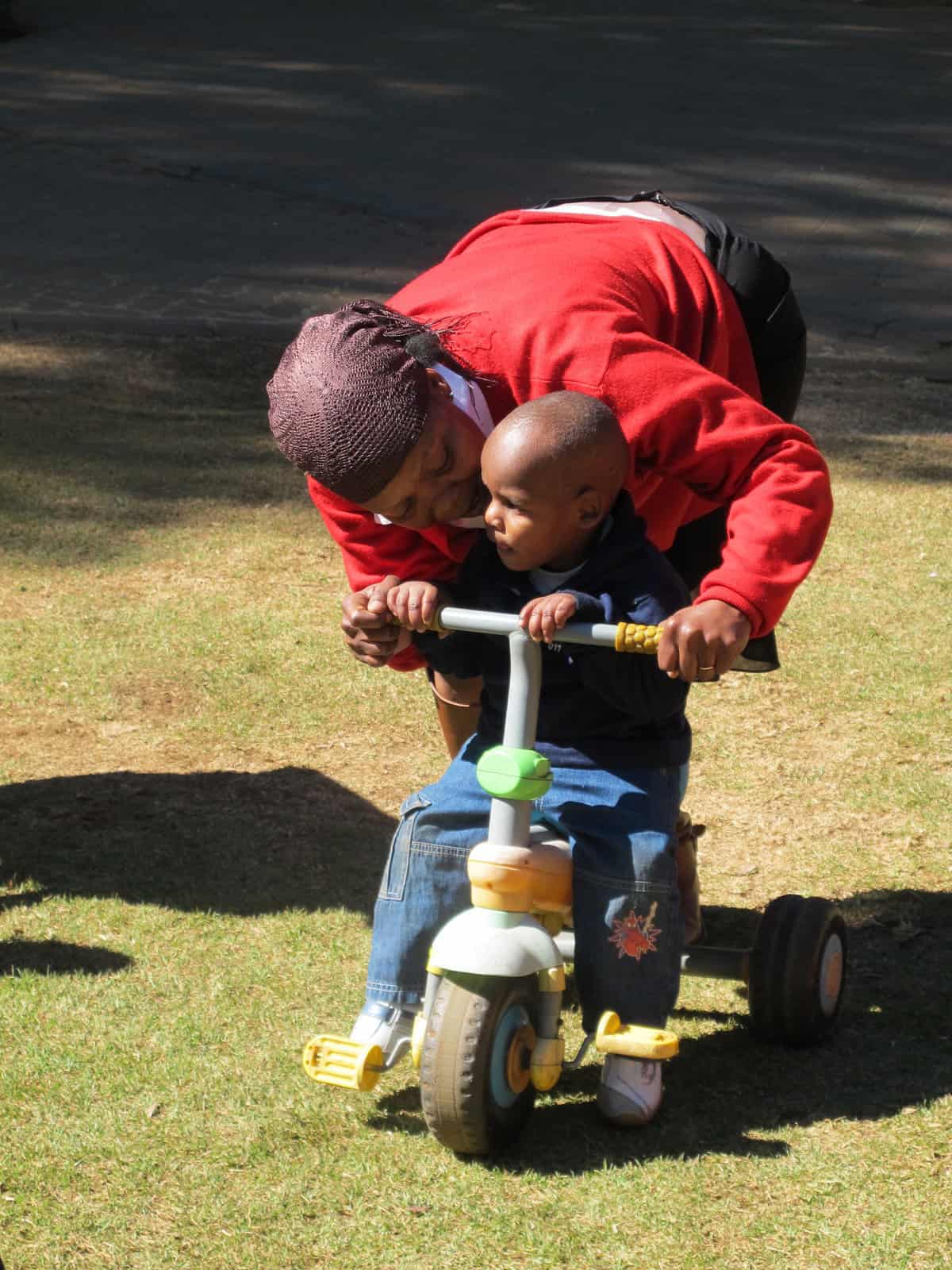 JCW Staff and Child, South Africa 2012