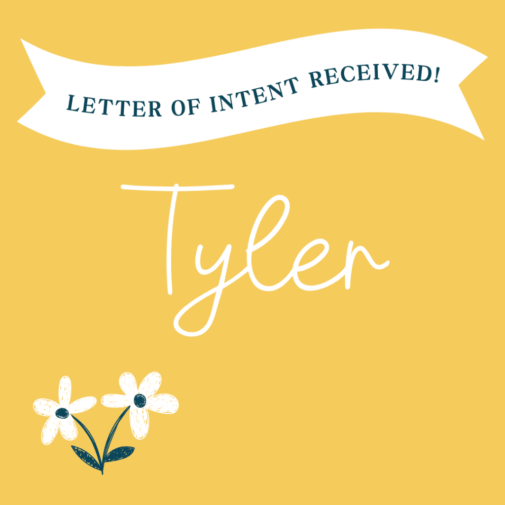 Tyler - Letter of Intent