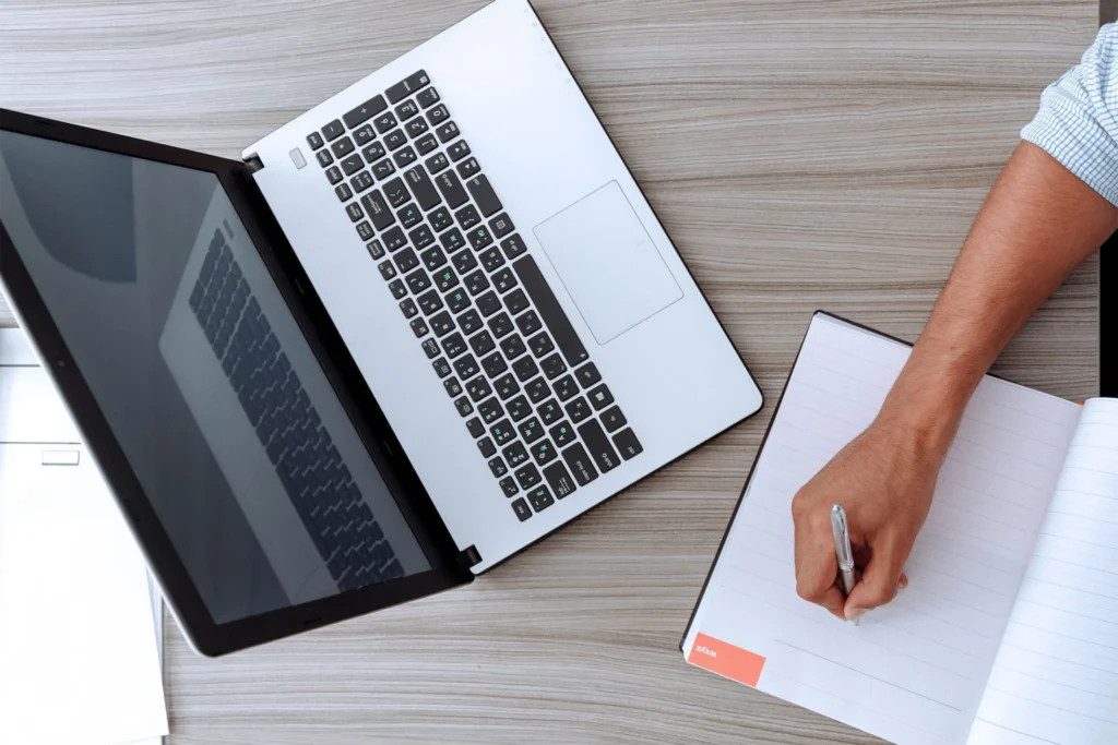webinar default laptop notes
